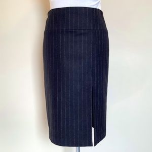 Vintage wool/cashmere pencil skirt